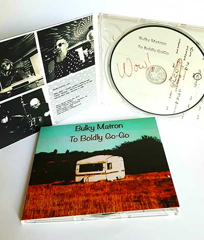 Digipak CD produced for Bulky Matron In Edinburgh