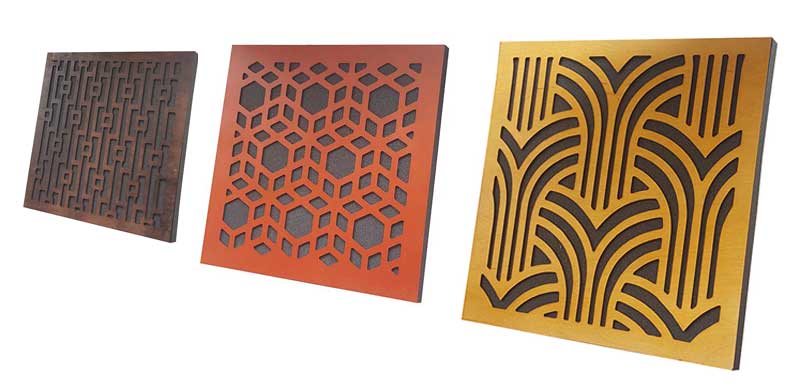 Acoustic panels set