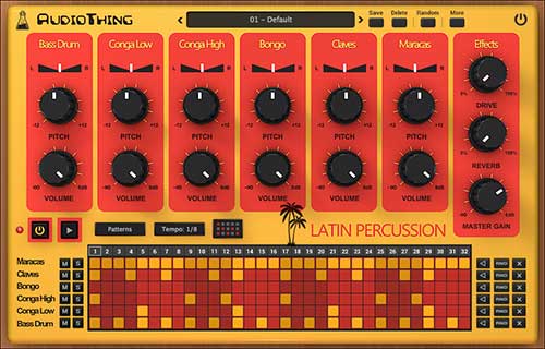 Best drum machine plugins Latin_Percussion