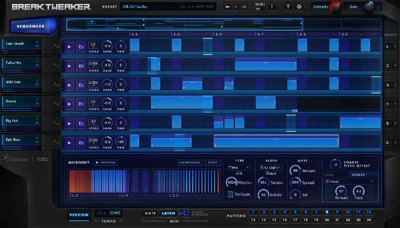 Best drum machine plugins BreakTweaker