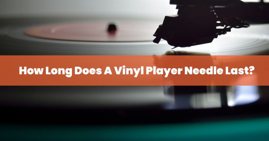 turntable needle playing vinyl record