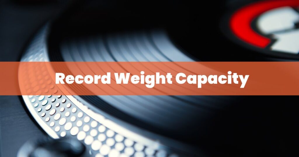 different weights of a records