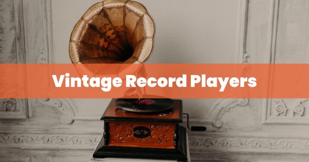 vintage record player