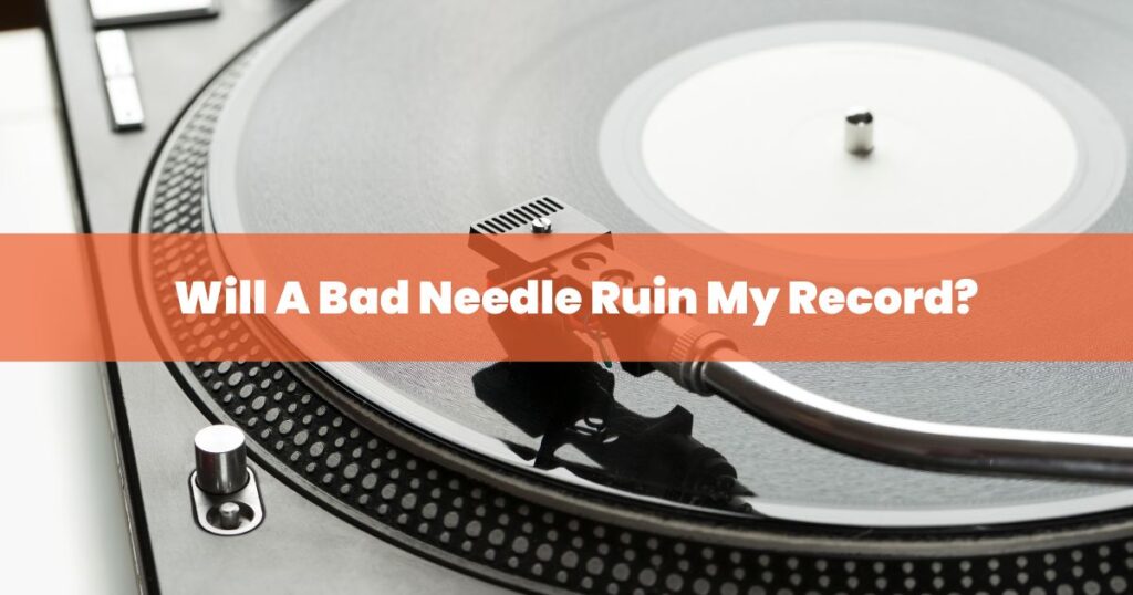 record player and record needle