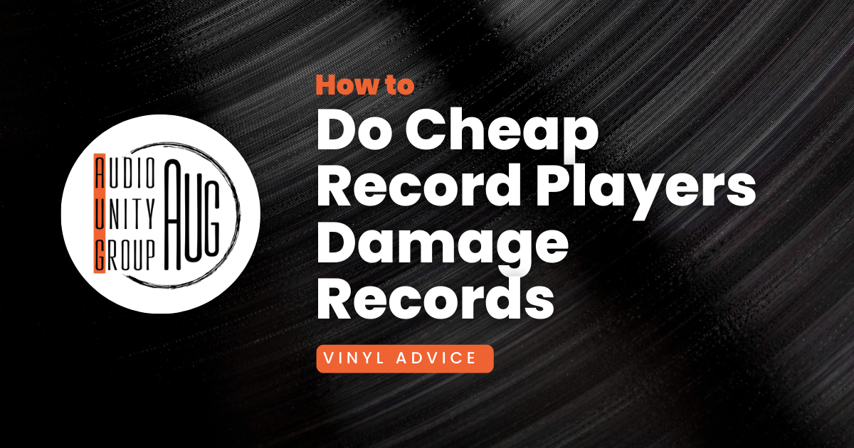 Do Cheap Record Players Damage Records